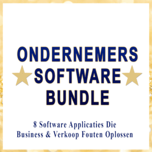 Presale - Ondernemers Software Bundel